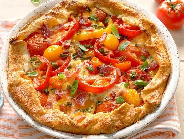 Rustic Tomato Pie